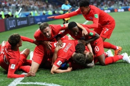 Сборная Англии вырвала победу у Туниса в дополнительное время