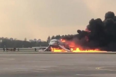 При возгорании самолета SSJ-100 в Шереметьево погиб 41 человек