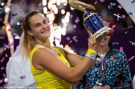 Арина Соболенко выиграла теннисный турнир в Дохе