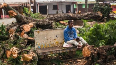 Циклон «Бацирай» смел целые деревни на Мадагаскаре