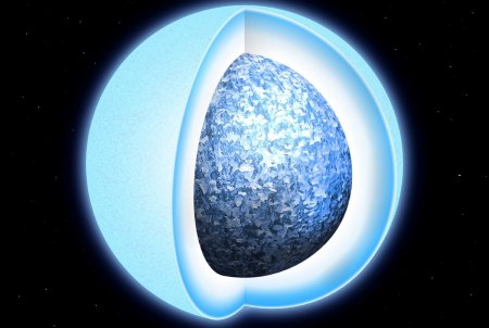 Астрономы нашли мертвую звезду, которая медленно превращается в кристалл