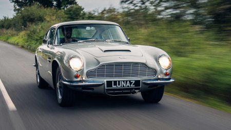 Фирма Lunaz представила самый экологичный Aston Martin в истории