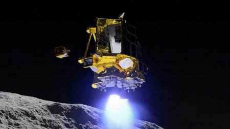 Японский космический аппарат впервые смог мягко сесть на Луну