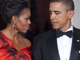 Барак и Мишель Обама поздравили друг друга с годовщиной свадьбы через Twitter