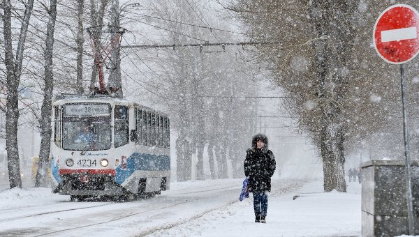 Первоапрельский снегопад в Москве глазами горожан