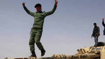 Ливийские повстанцы захватили крупный город Марса-эль-Брега
