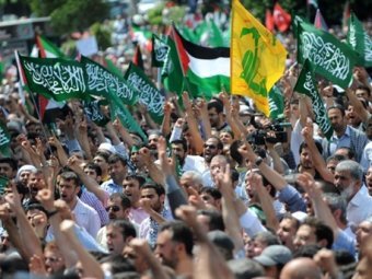 В Стамбуле 10 тысяч человек собрались на митинг против Израиля