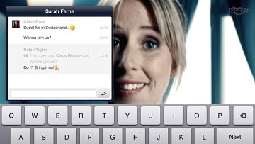 Skype выпустит программу для iPad с поддержкой видеозвонков