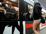 Флешмоб Без штанов в метро прошел в 23 странах (ВИДЕО)
