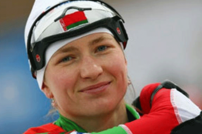 Дарья Домрачева в гонке преследования заняла пятое место