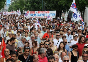 В Греции проходит первая в этом году общенациональная забастовка