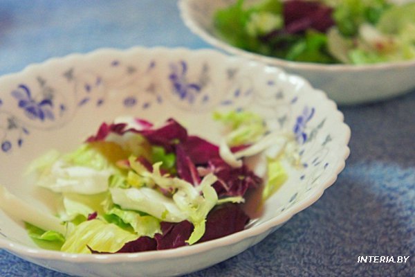 Вкусный и полезный овощной салат с сыром фета