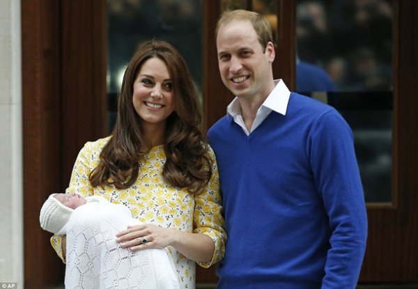 Дэвид Бекхэм станет крестным отцом британской принцессы Шарлотты