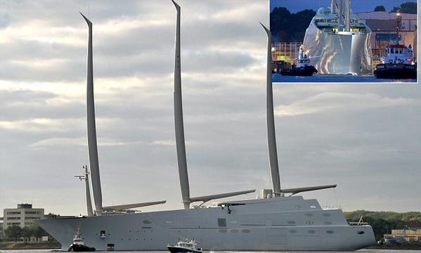 Уроженец Беларуси обзавелся  крупнейшей в мире парусной яхтой