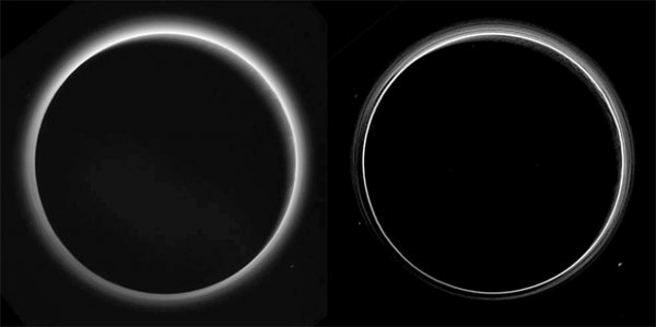 НАСА показало новейшие детальные снимки Плутона и Харона