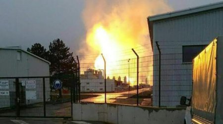 На одном из крупнейших газовых хабов Европы произошел взрыв (Видео)