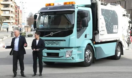 Volvo представила свой первый полностью электрический грузовик (Фото)