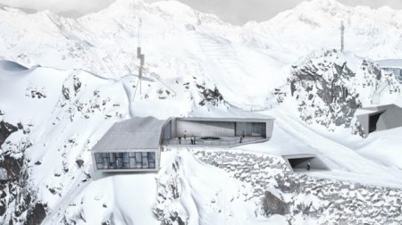 Новый музей Джеймса Бонда построен на вершине горы в Альпах