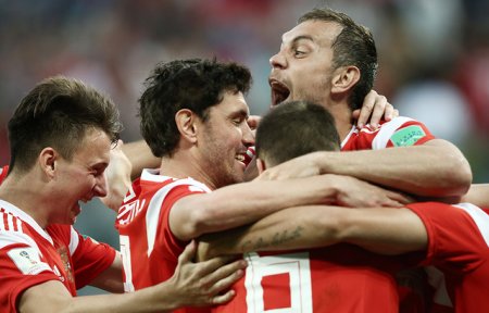 Сборная России победила команду Египта во втором матче  на ЧМ-2018