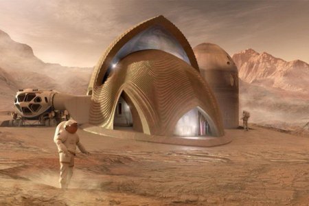 Представлены проекты будущих домов Марса (Видео)