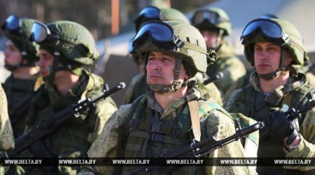 В Беларуси начались масштабные военные учения