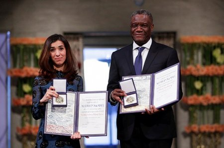 Нобелевскую премию мира дали за борьбу с сексуальным насилием
