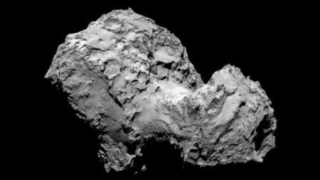 Зонд "Розетта" получил сведения об ударной волне перед кометой 67P