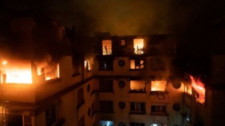 Пожар в Париже унес десять жизней. Арестована подозреваемая в поджоге