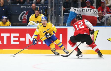 ЧМ-2019 по хоккею: Швеция разгромила Австрию, а Канада победила Францию