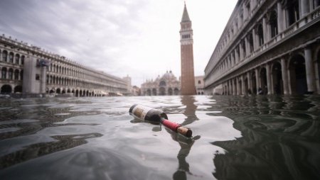 Фотофакт. Венецию затопило еще сильнее. Площадь Сан-Марко закрыта
