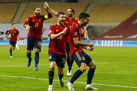 Сборная Испании разгромила Германию в матче Лиги наций УЕФА со счетом 6:0
