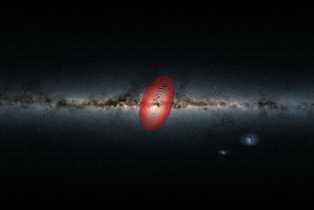 Астрономы нашли останки древней галактики возле центра Млечного Пути