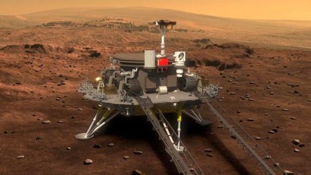 Первый китайский зонд совершил успешную посадку на Марсе