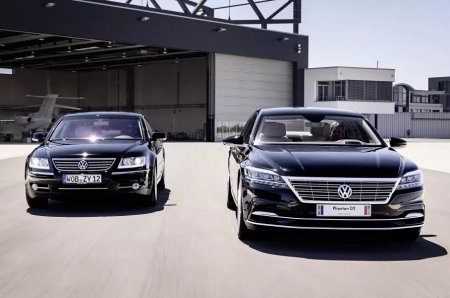 Volkswagen показал новый Phaeton, которого не было