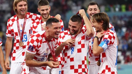 Сборная Хорватии стала бронзовым призером чемпионата мира