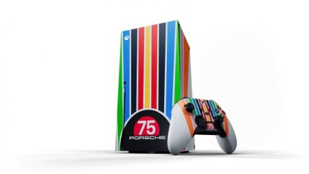 Porsche выпустила особую игровую приставку Xbox к своему юбилею