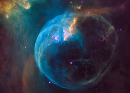 Астрофизики выяснили, что гигантские пузыри ускоряли частицы после Большого взрыва