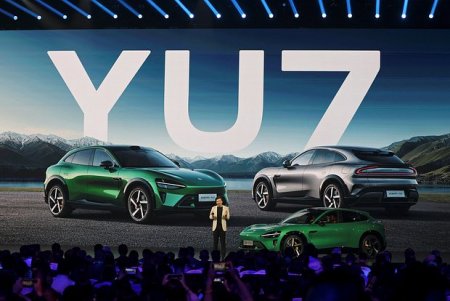 Xiaomi представила свой первый электрический кроссовер YU7