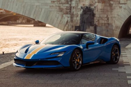 В России запатентовали суперкар Ferrari