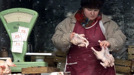 В Беларуси дорожает мясо цыплят-бройлеров