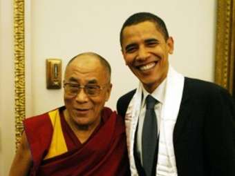 Пекин требует от США отменить встречу Обамы с Далай-ламой