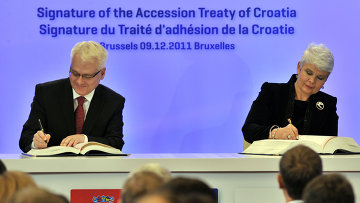 Парламент Словакии ратифицировал договор о вступлении Хорватии в ЕС