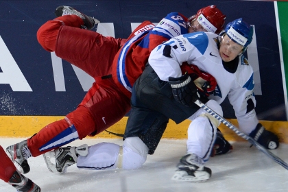 Россия проиграла Финляндии на ЧМ по хоккею