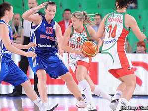 Белорусские баскетболистки выиграли на Евро у сборной Великобритании