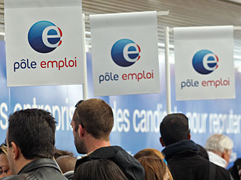 Безработица во Франции стала максимальной с начала века