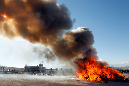 Россия и США уничтожили четыре нарколаборатории в Афганистане