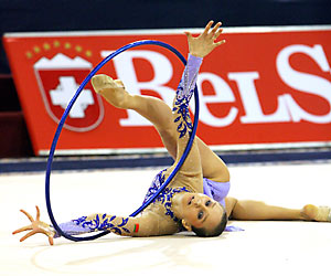 Любовь Черкашина завоевала пять медалей  по художественной гимнастике