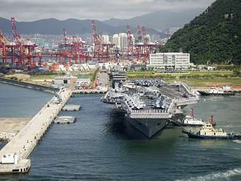 В Японском море начались военные учения США и Южной Кореи