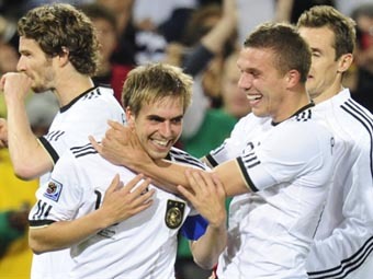 Германия разгромила Англию на чемпионате мира