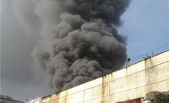 Пожар на заводе в Минске: Погибли спасатели